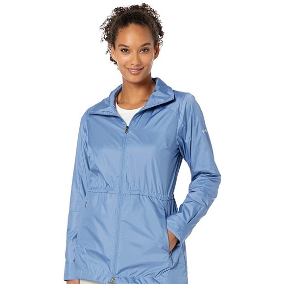 Columbia Jackets & Blazers - NWT Columbia Sustina Springs longline windbreaker.